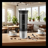 Wireless Portable Espresso Coffee Maker for Car Home Camping 3-in-1 Capsule Coffee Machine Perfect for Travel Office Outdoors