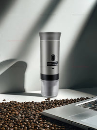 Wireless Portable Espresso Coffee Maker for Car Home Camping 3-in-1 Capsule Coffee Machine Perfect for Travel Office Outdoors