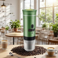 Wireless Portable Espresso Coffee Maker for Car Home Camping 3-in-1 Capsule Coffee Machine Perfect for Travel Office Outdoors