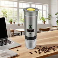 Wireless Portable Espresso Coffee Maker for Car Home Camping 3-in-1 Capsule Coffee Machine Perfect for Travel Office Outdoors